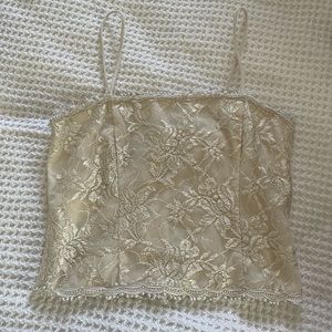 Vintage lace cami